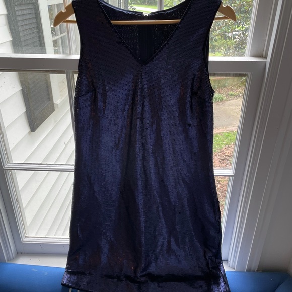 Navy sequin dress - Picture 1 of 3